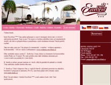 Tablet Screenshot of hotel-excellent.cz